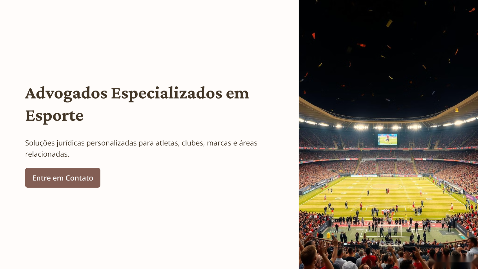 Advogados especializados em esporte