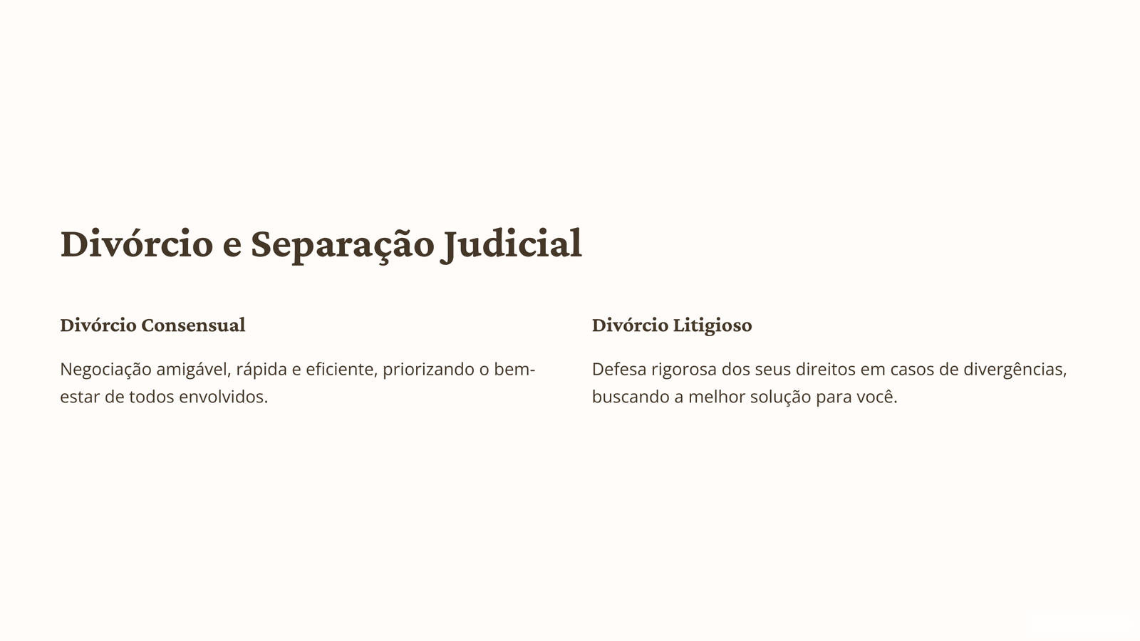 Divórcio e separação judicial