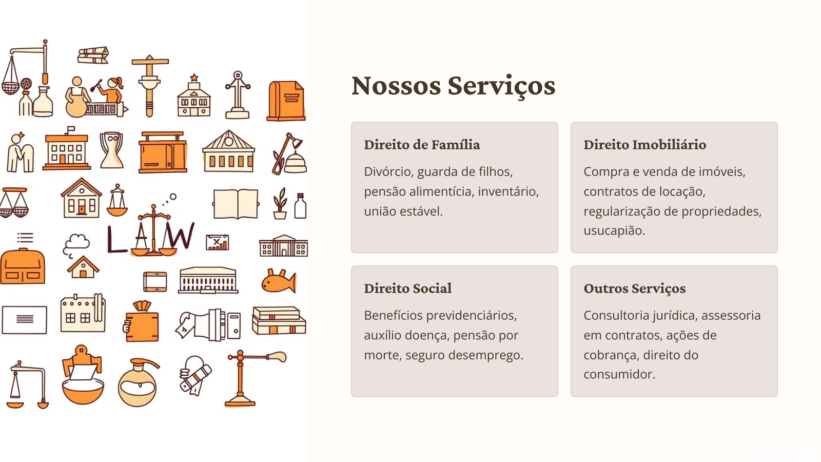 Nossos serviços